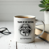 Tears Of My Haters Mug, Funny Bulldog Mug, Haters  ジャンボコーヒーマグカップ