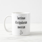 Tears Of My Latin Students – ラテンおもしろい先生 コーヒーマグカップ (左)