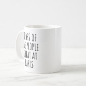 Tears Of The People I Beat at Darts Funny  コーヒーマグカップ (正面左)