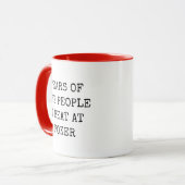 Tears Of The People I Beat At Poker Funny Mug マグカップ (正面左)