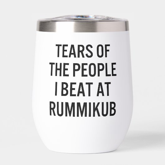 Tears of The People I Beat at Rummikub (正面)