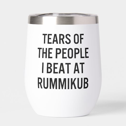 Tears of The People I Beat at Rummikub (背面)