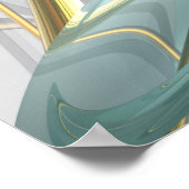 Teary Dreams抽象芸術ポスター ポスター (角)