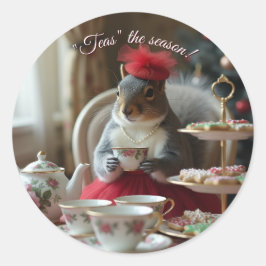 "Teas"の季節  ラウンドシール