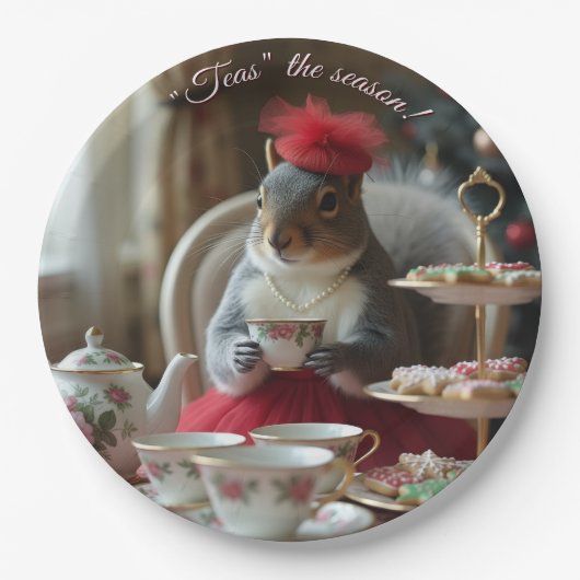 "Teas" the Season  ペーパープレート (正面)