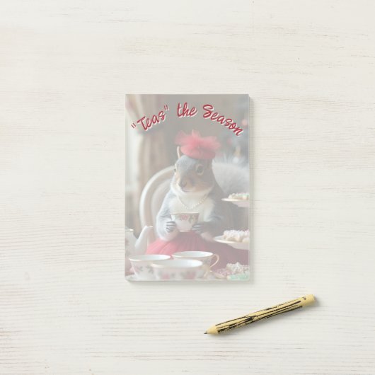 "Teas" The Season ポストイット (デスク上)