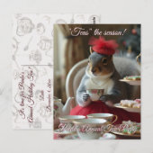 "Teas" the Season Invitation ポストカード (正面/裏面)
