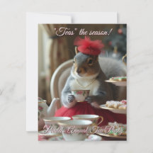 "Teas" the Season Invitation