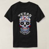 Teas to the Bone Calavera  Tシャツ (デザイン正面)