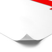 Tease me髪のポスターマット ポスター (角)