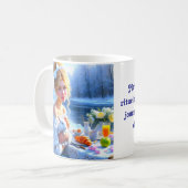 - Teatime avec Alice et son lapin コーヒーマグカップ (正面左)