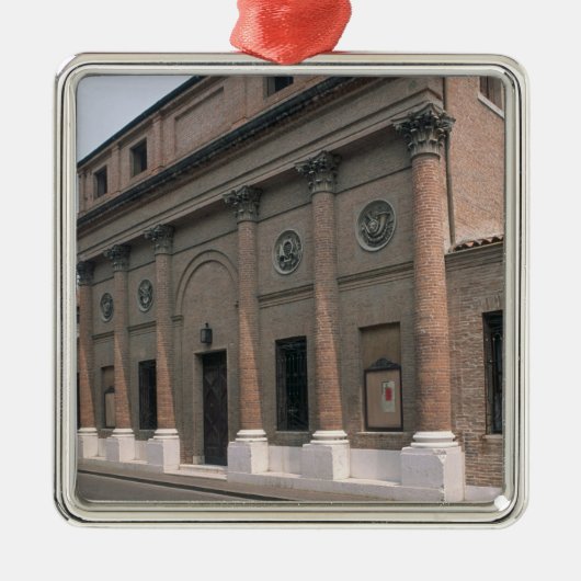 Teatro Accademico (写真)の正面 メタルオーナメント (正面)