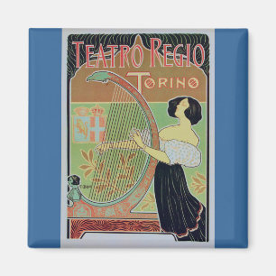 Teatro Regioトリノ(王室のな劇場) マグネット