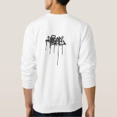 teazerの輪郭 スウェットシャツ (裏面)