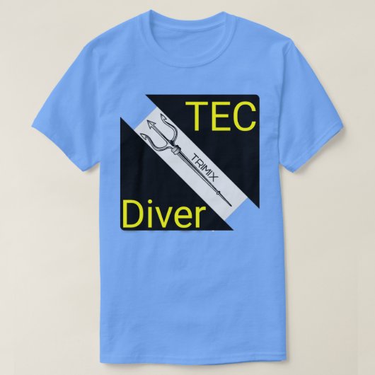 Tecダイバー1 Tシャツ (デザイン正面)