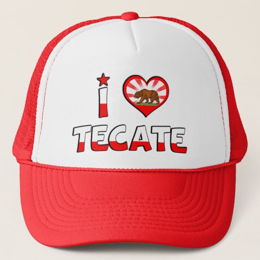 Tecate、カリフォルニア キャップ (正面)