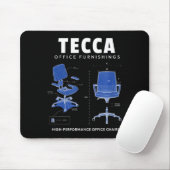 Tecca Office Furnishings - High Performance Office マウスパッド (マウス)