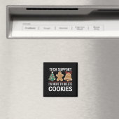 Techサポート クッキーを削除します Xmas クリスマス マグネット (インサイチュ (食洗機))