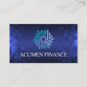 Techモダン Microchipノードロゴ 名刺 (正面)