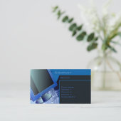 Tech.サービス 名刺 (スタンド正面)