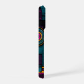 Tech Abstract Design iPhoneケース (右側面)