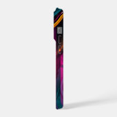 Tech Abstract Design iPhoneケース (左側面)