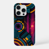 Tech Abstract Design iPhoneケース (裏面)