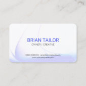 Tech AI Digital Network Logo 名刺 (裏面)