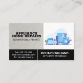 Tech Appliance Repair Home Services 名刺 (正面)