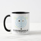 Tech Brain Coding Combo Mug Set マグカップ (左)