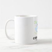 Tech Brain Coding Mug for Programmers & Coders コーヒーマグカップ (左)