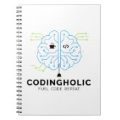 Tech Brain Coding Notebook for Programmers ノートブック (正面)