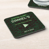 Tech Code Party Drink Coaster コースター (左側)