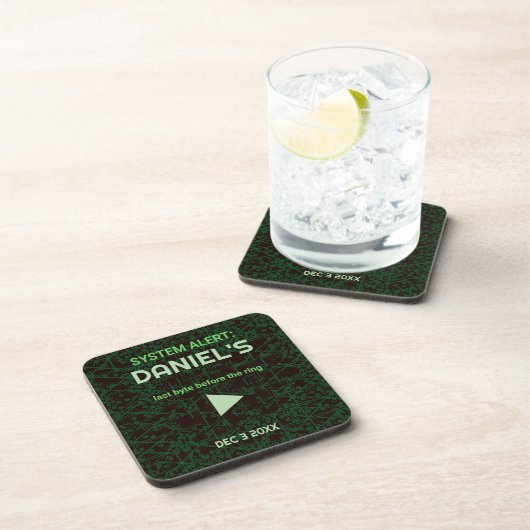 Tech Code Party Drink Coaster コースター (右側)