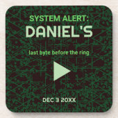 Tech Code Party Drink Coaster コースター (正面)