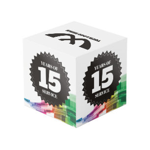 Tech curve 15年従業員記念日賞 フォトキューブ