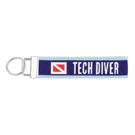 TECH DIVER リストバンドキーホルダー