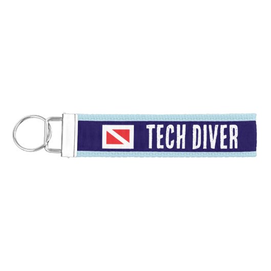 TECH DIVER リストバンドキーホルダー (鍵左)
