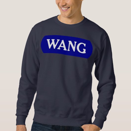 Tech Geek Gifts For Men WANG Nerd Computer スウェットシャツ (正面)