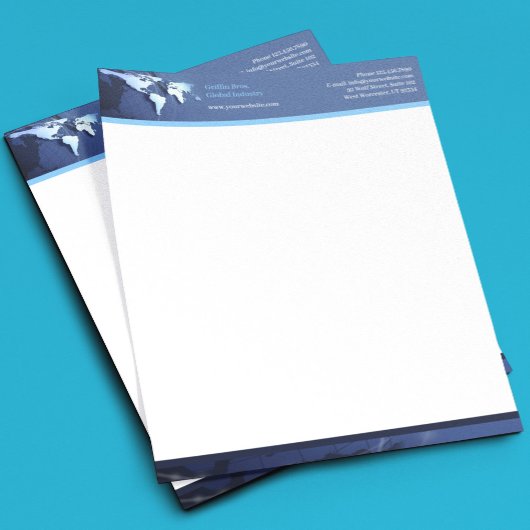 Tech Globeレターヘッド レターヘッド