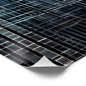 Tech Grid：デジお洒落タルアート ポスター (コーナー)