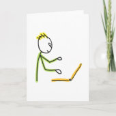 Tech Guy Stickman カード (正面)