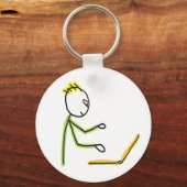 Tech Guy Stickman キーホルダー (裏面)