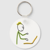 Tech Guy Stickman キーホルダー (裏面)