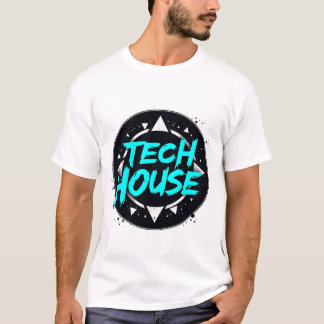 Tech House Vibes – 電子音楽グルーヴ Tシャツ