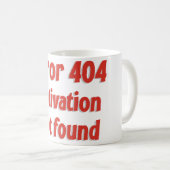 Tech Humor コーヒーマグカップ (正面右)