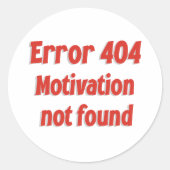 Tech Humor ラウンドシール (正面)