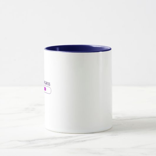 Tech-Inspired Aesthetic Motivation Booster Mug マグカップ (中央)