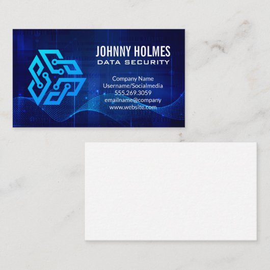 Tech Logo | Data Modern 名刺 (正面/裏面)