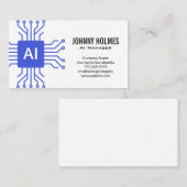 Tech Manager | AI Technology 名刺 (正面/裏面)